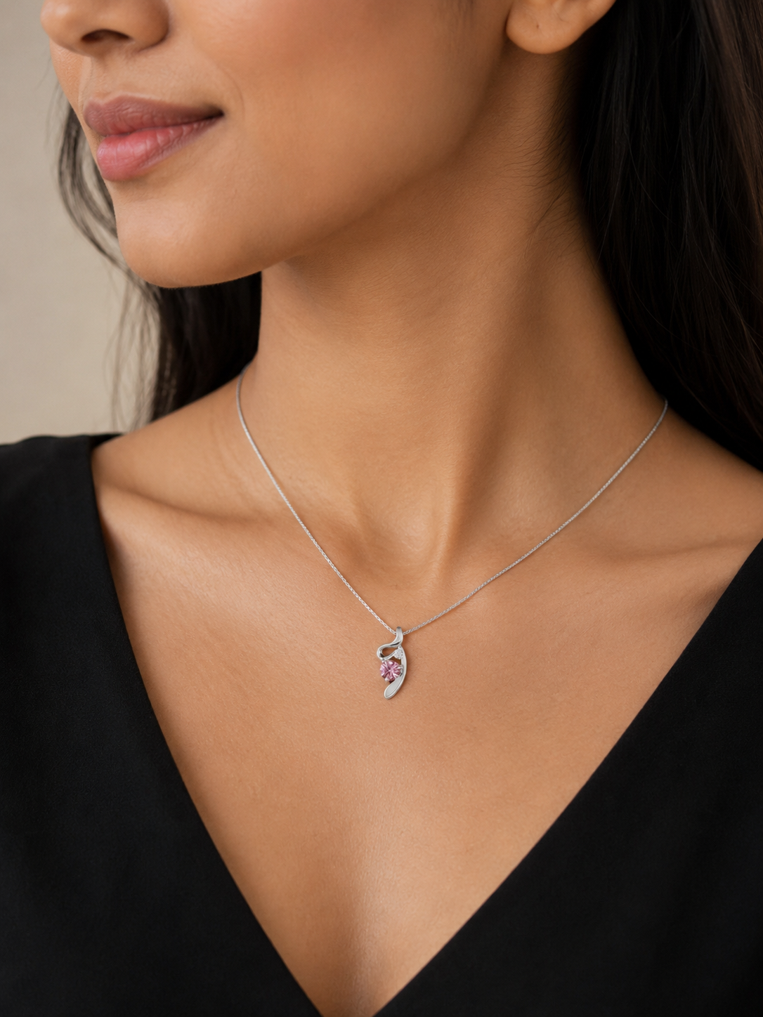 Rosé Whisper Pendant Veloura Style