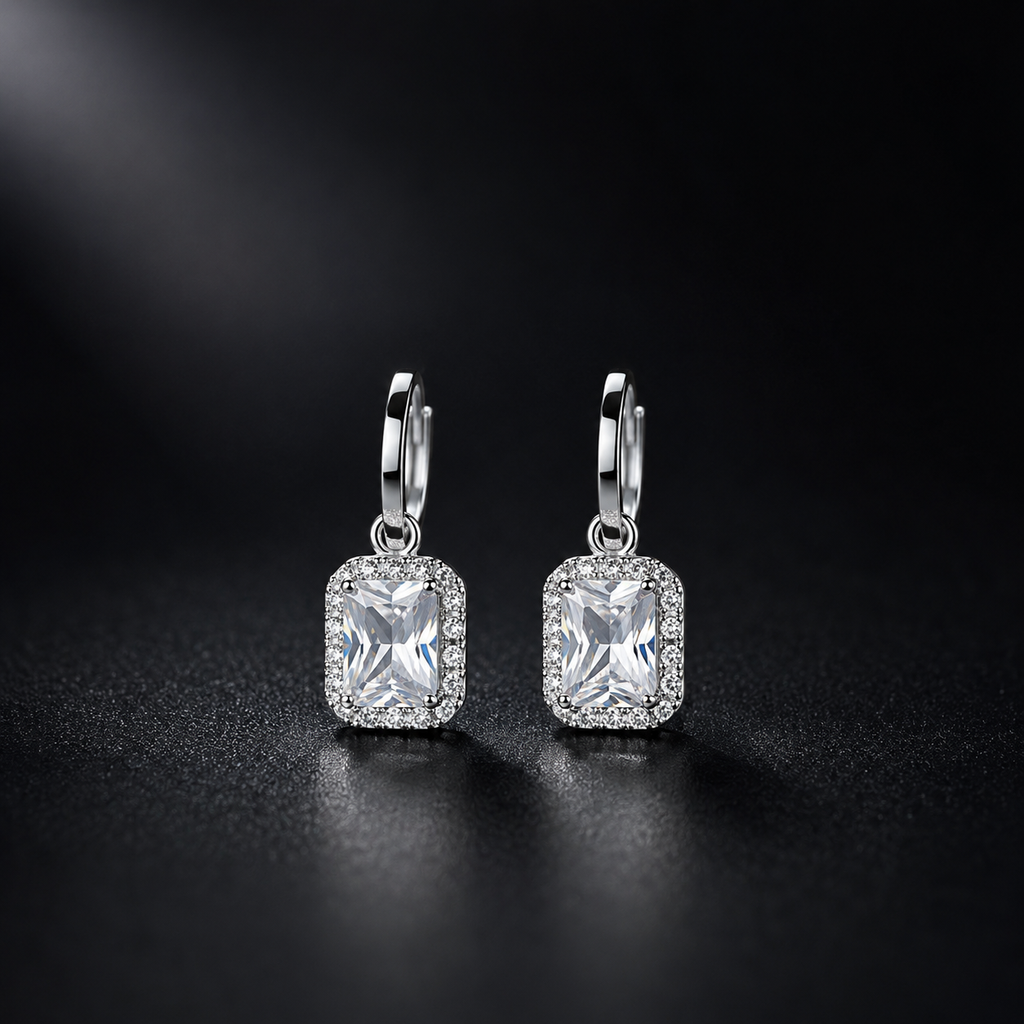 Starlit Grace Drop Earrings