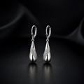 Noir Essence Drop Earrings