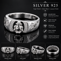 Lord Ganesha 925 Sterling Silver Ring
