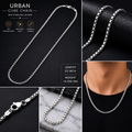 Urban Cube 925 Silver Chain