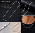 Urban Grid 925 Silver Chain